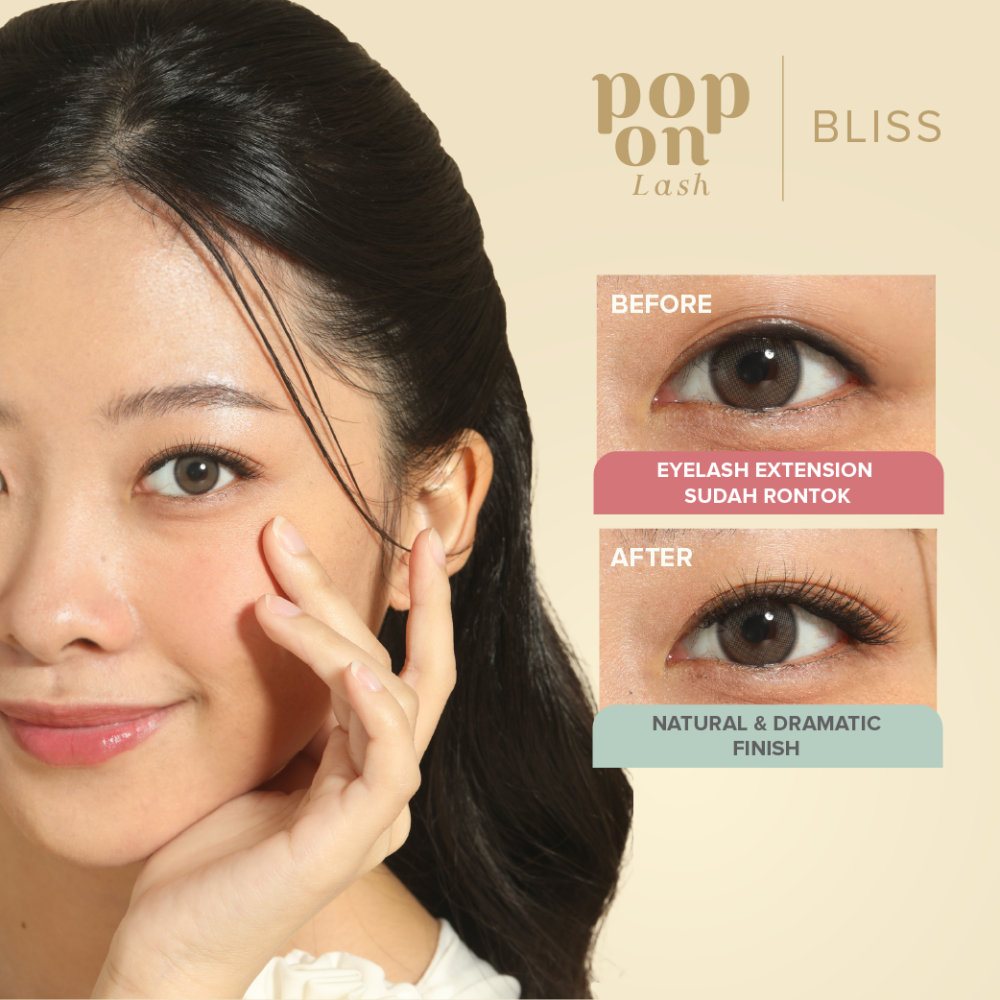 Pop-On Lash [Langsung Tempel] Individual Lash | Bulumata Palsu Dengan Lem Perekat, Eyelash Extension, Pressed On Lash - Image 9