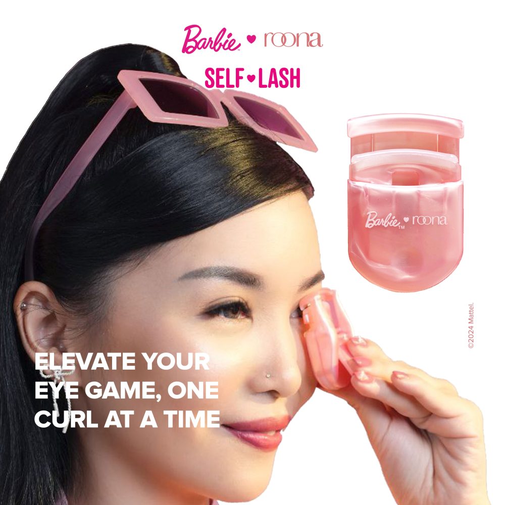 Barbie x ROONA - Eyelash Curler Mini. Penjepit Pelentik Bulu Mata Eyelash Extension Longlasting Curl | Tahan Lama Portable Travel Makeup - Image 2