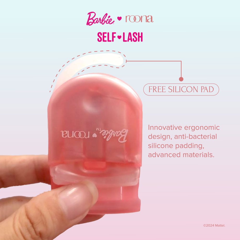 Barbie x ROONA - Eyelash Curler Mini. Penjepit Pelentik Bulu Mata Eyelash Extension Longlasting Curl | Tahan Lama Portable Travel Makeup - Image 4