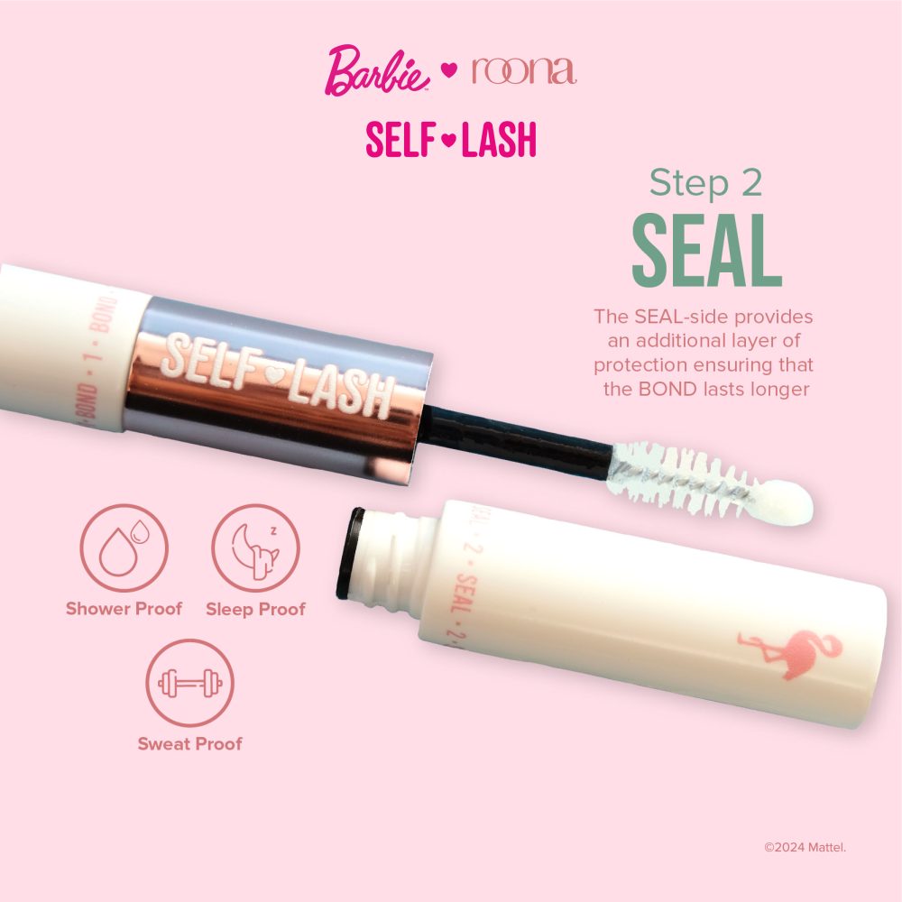 Barbie x ROONA - Bond & Seal [Ready Stock!] Lash Glue & Coating | DIY Eyelash Extension Adhesive, Lem Perekat Bulu Mata Palsu - Image 3