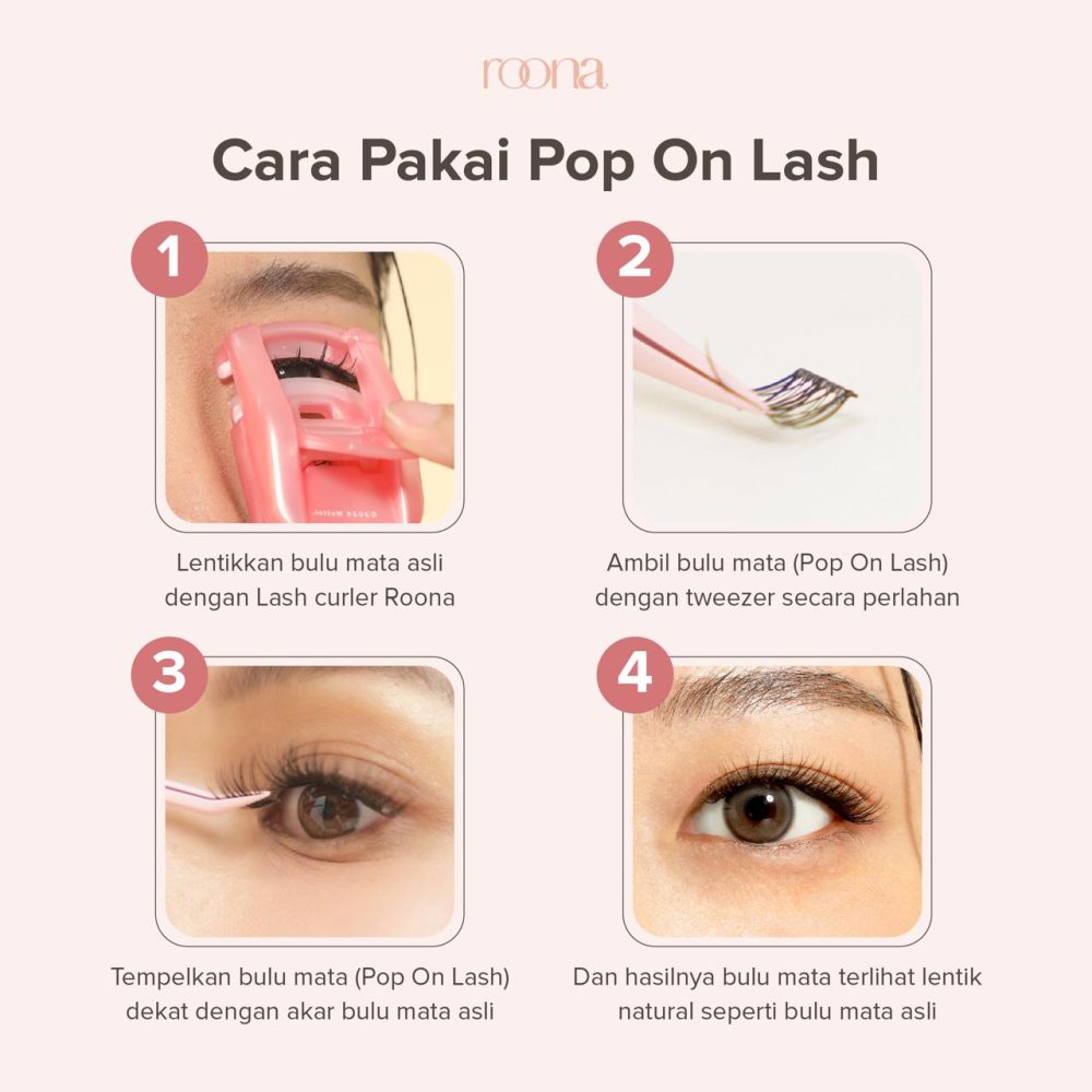 Pop-On Lash [Langsung Tempel] Individual Lash | Bulumata Palsu Dengan Lem Perekat, Eyelash Extension, Pressed On Lash - Image 5